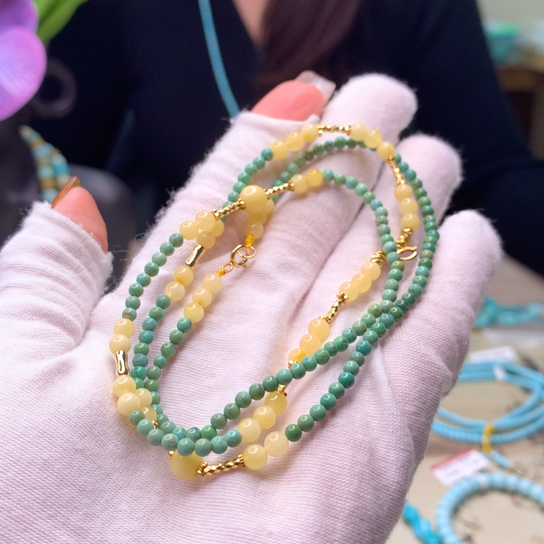 绿松石未镶嵌配饰