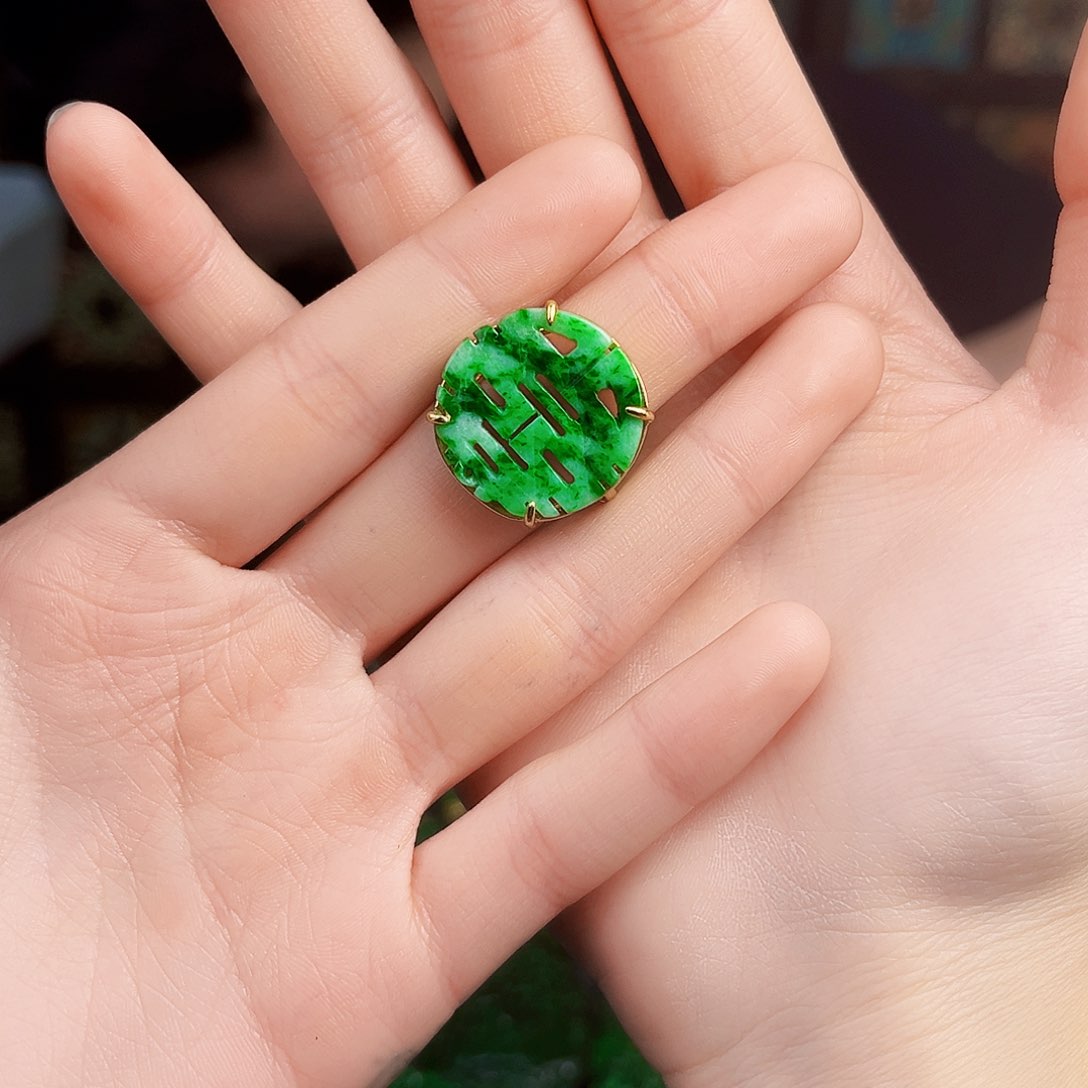 颈饰银S925镶嵌翡翠多样性