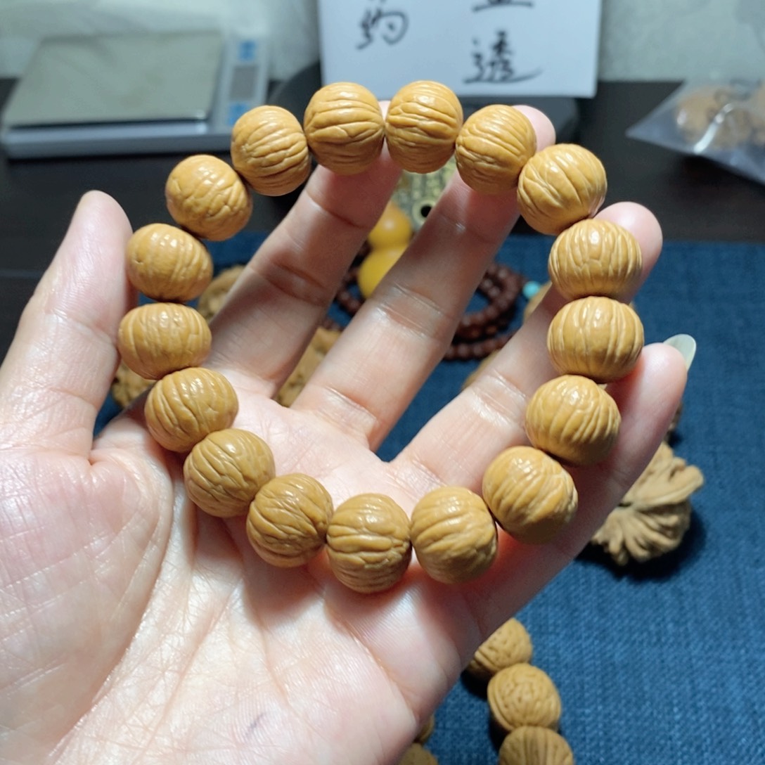 桃核吊坠土豪猴头