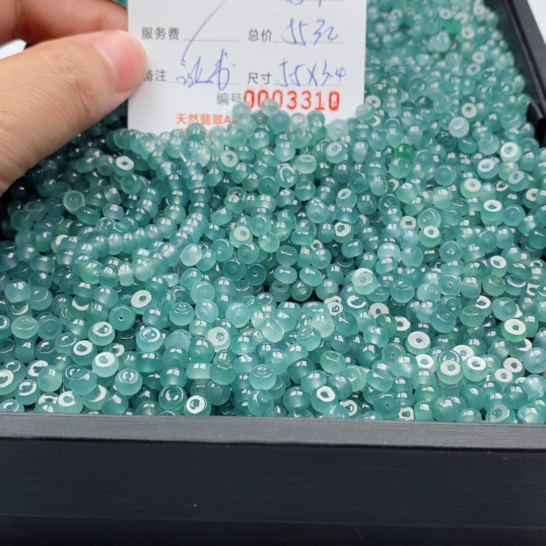 翡翠未镶嵌手链手串