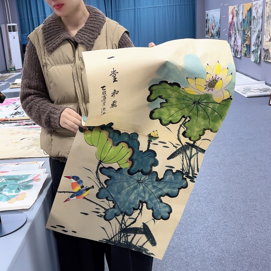 国画国画老师作品