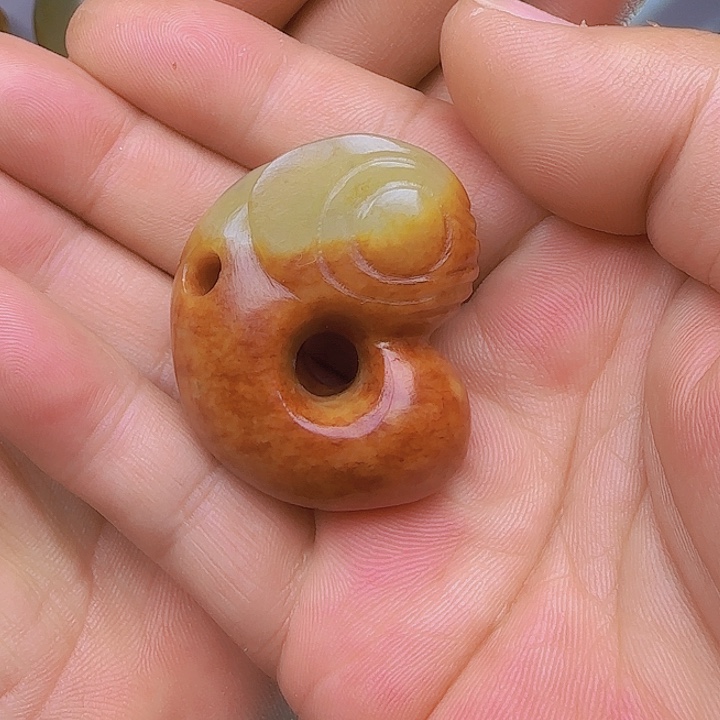 和田玉吊坠(不含链)未镶嵌幸****天