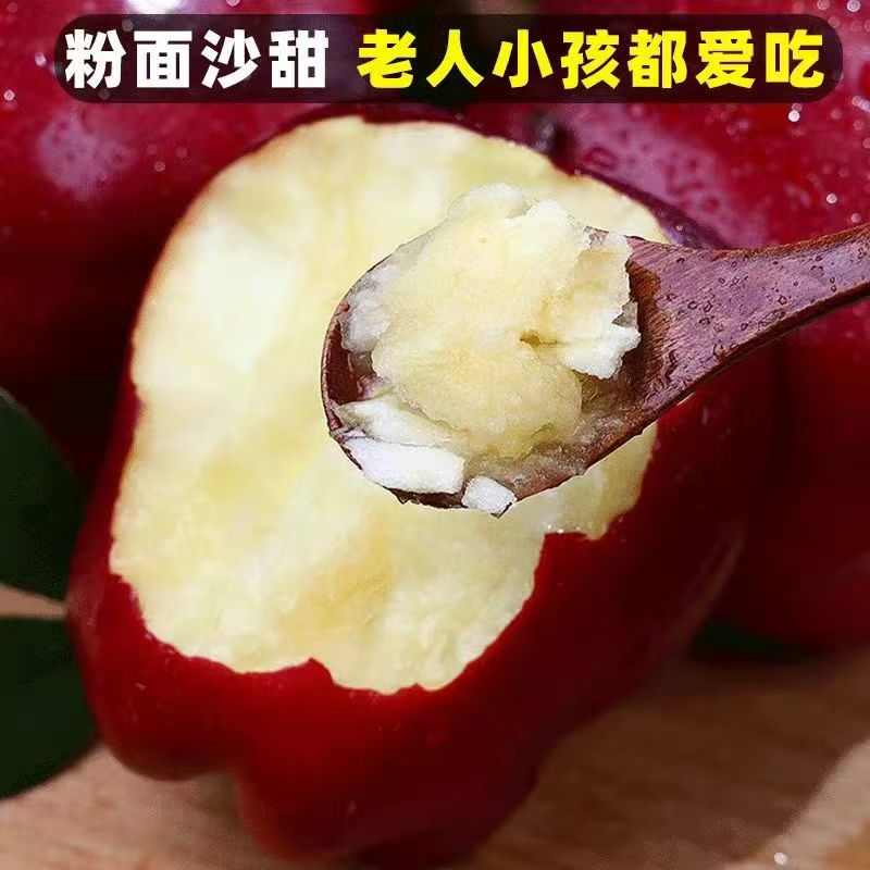 【产地直发】2025甘肃天水花牛苹果脆粉两吃当季新鲜水果蛇果整箱