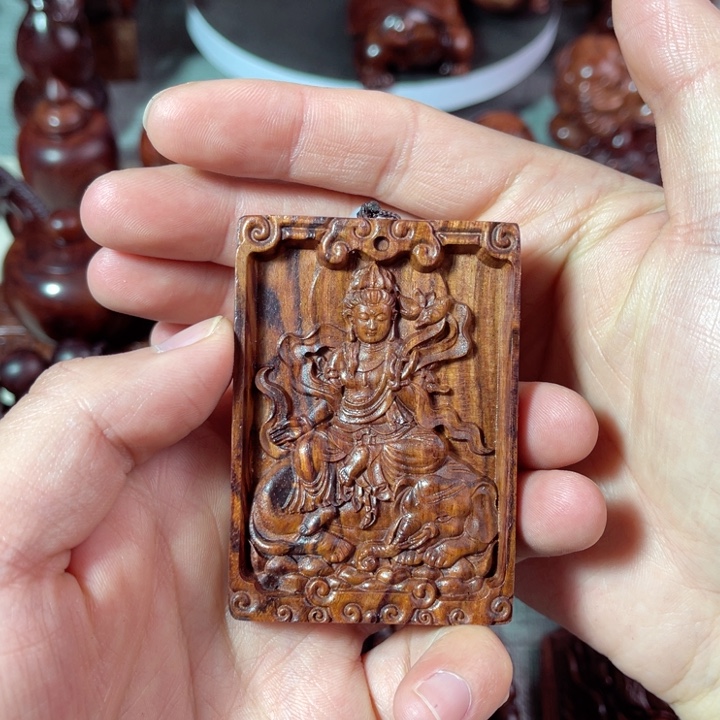 黄花梨/降香黄檀吊坠牌子