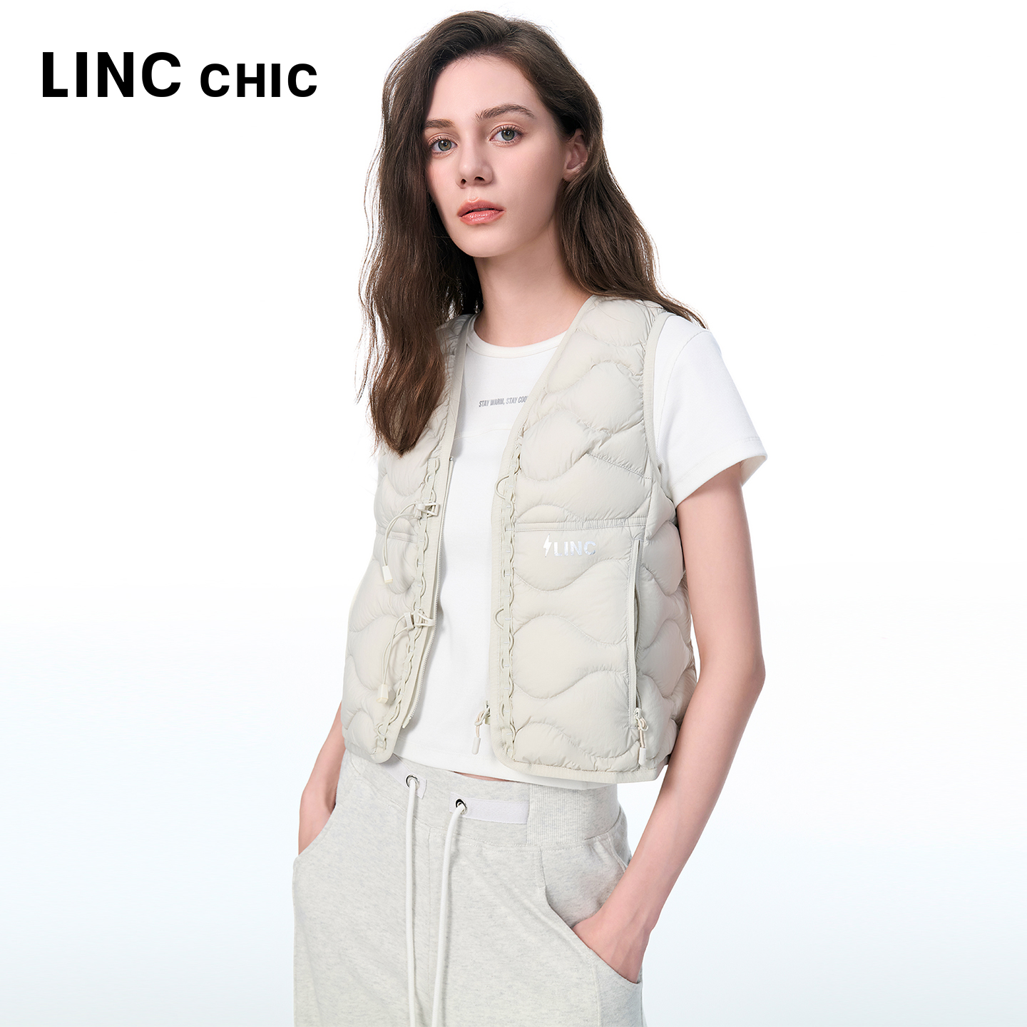 LINCCHIC/金羽杰学院马甲Y25805069