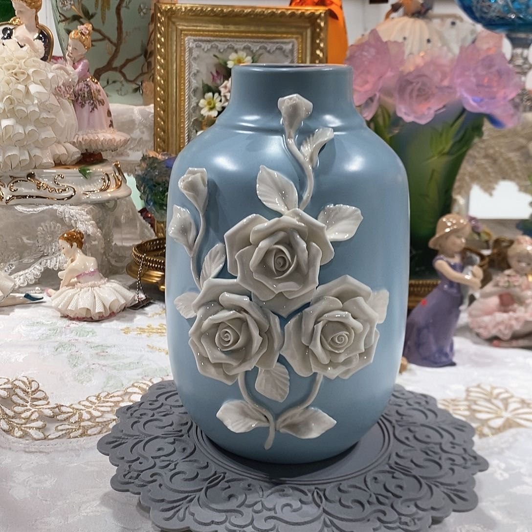 摆件0118福利出口高温瓷花瓶