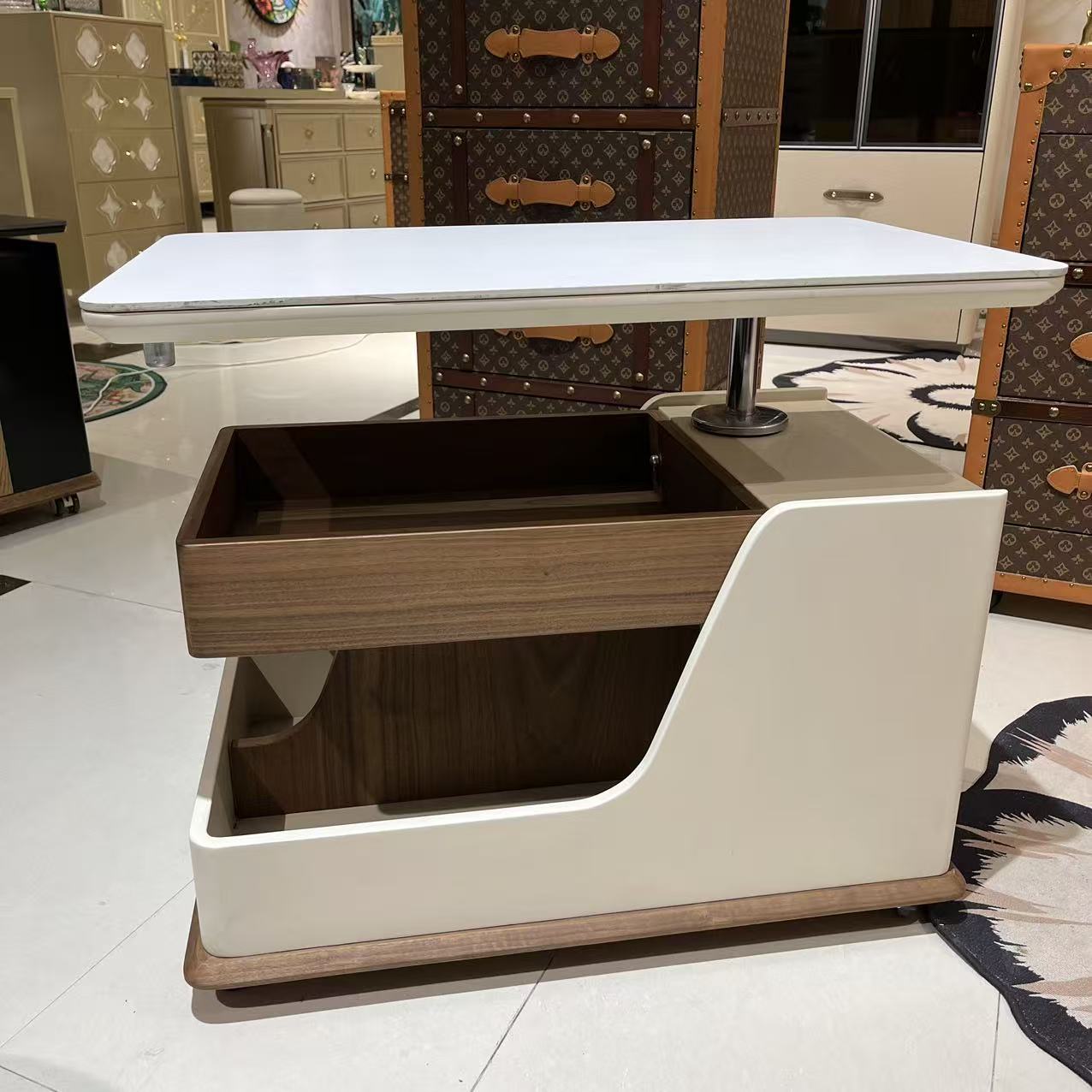 【喜悦家具】 样品 边几柜推车 有瑕  不支持退换