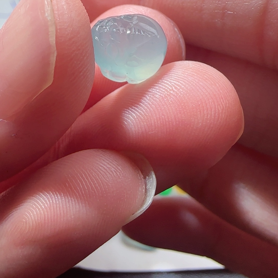 定制翡翠未镶嵌天然翡翠貔貅福利