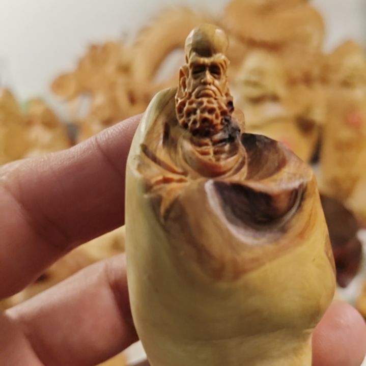 柏木坨坨料达摩手把件