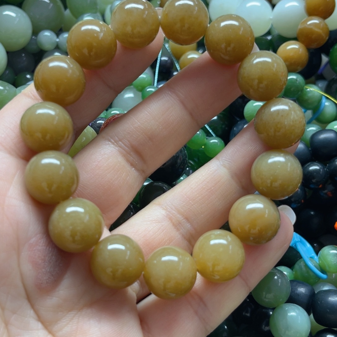 和田玉手链未镶嵌