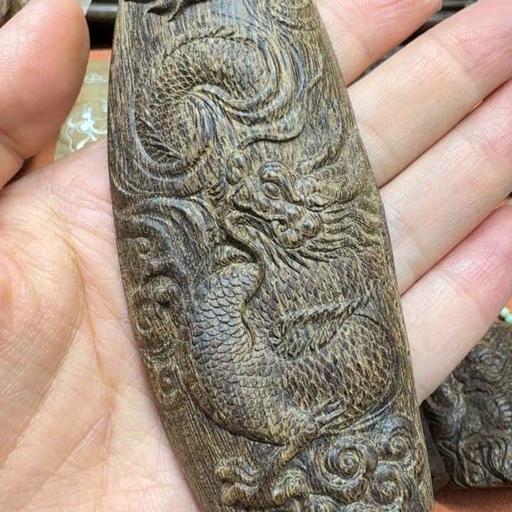 沉香吊坠馨安居沉香定制款