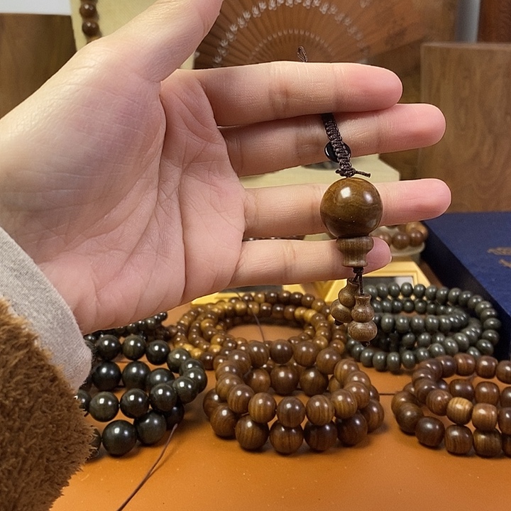 檀香木老山檀香2.0单珠挂件
