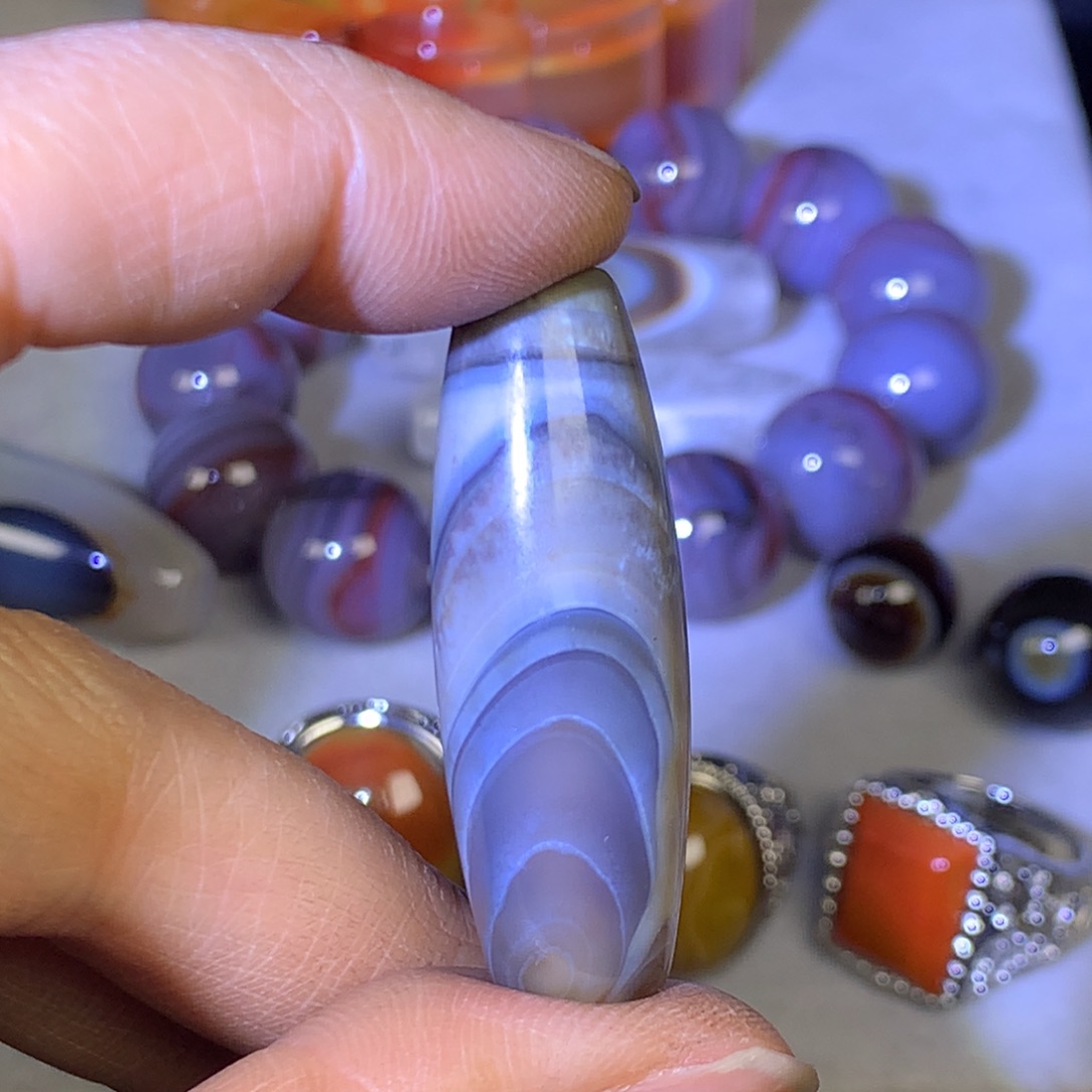 玛瑙/玉髓未镶嵌颈饰