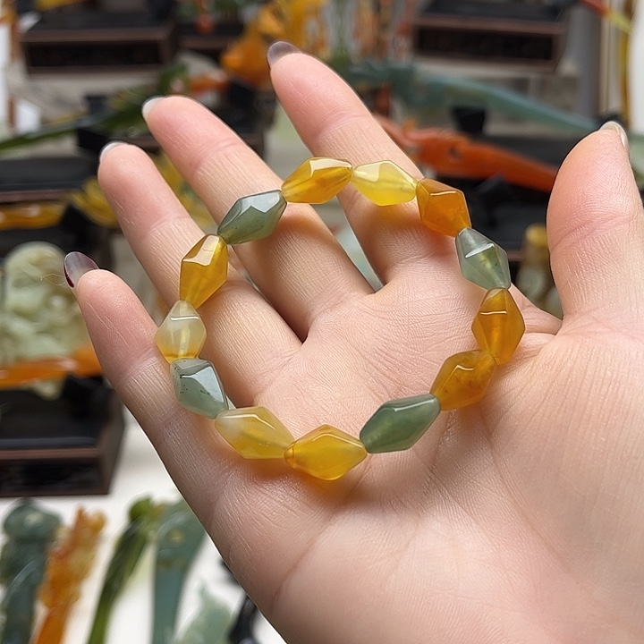 蛇纹石玉岫玉发簪未镶嵌