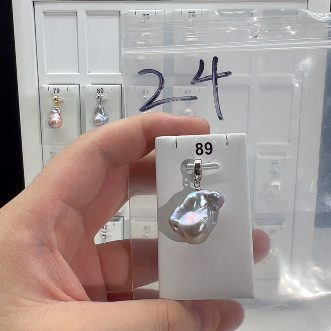 颈饰合金淡水珍珠