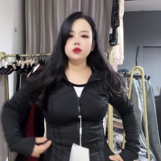 黑色连帽瑜伽服磨毛福利清版