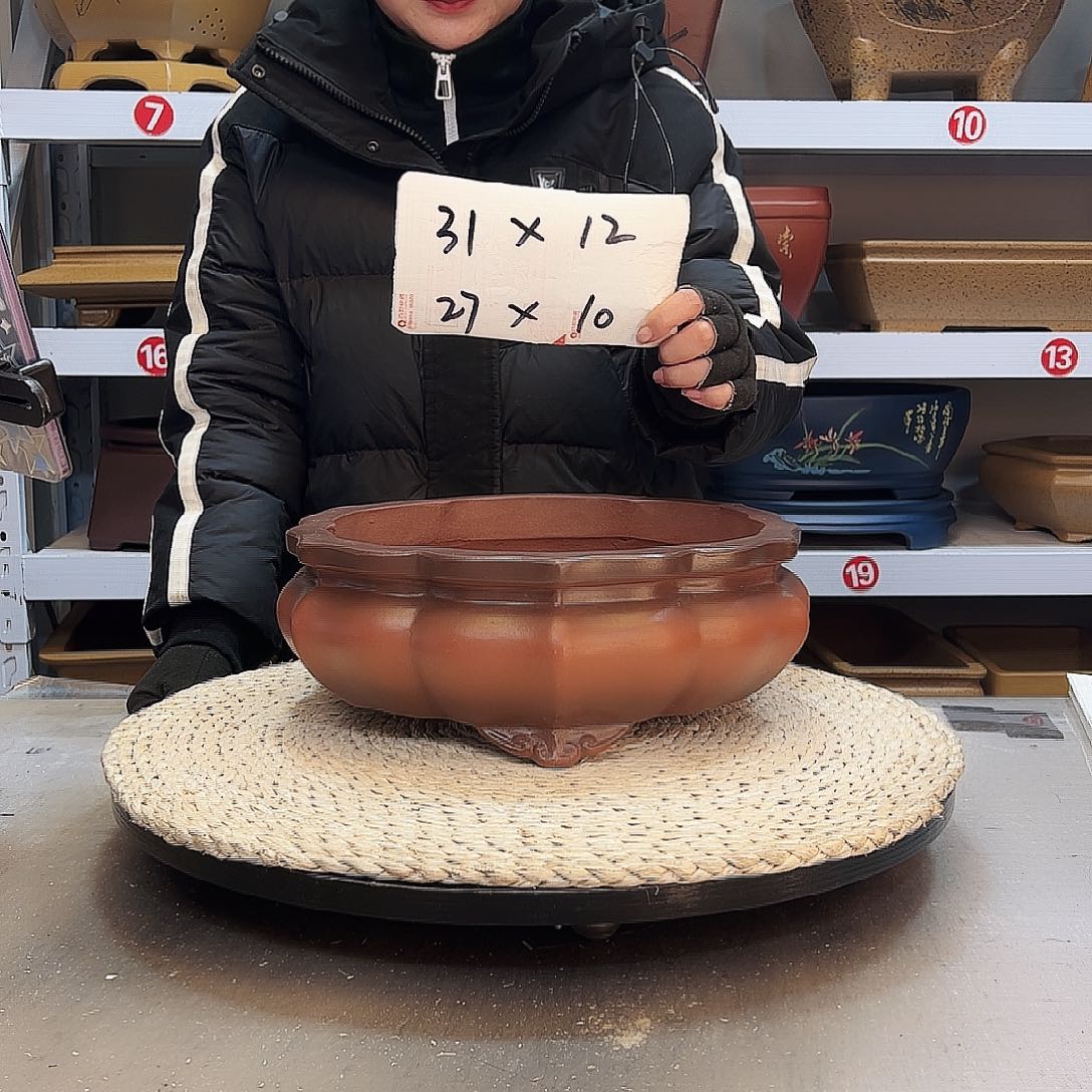 紫砂花盆紫砂花盆