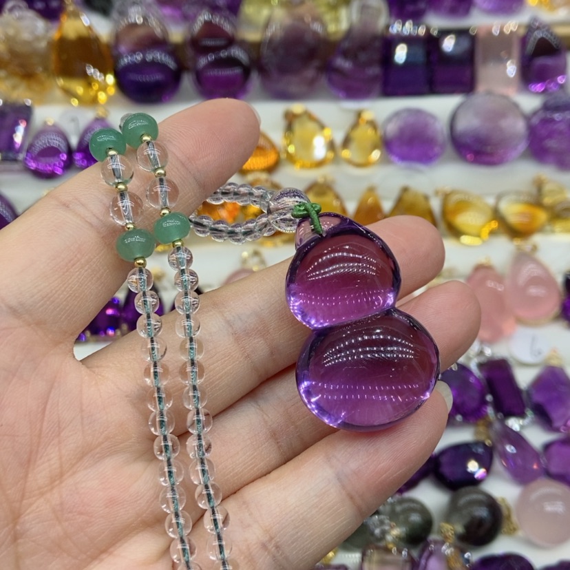 【闪购商品】水晶水晶吊坠未镶嵌