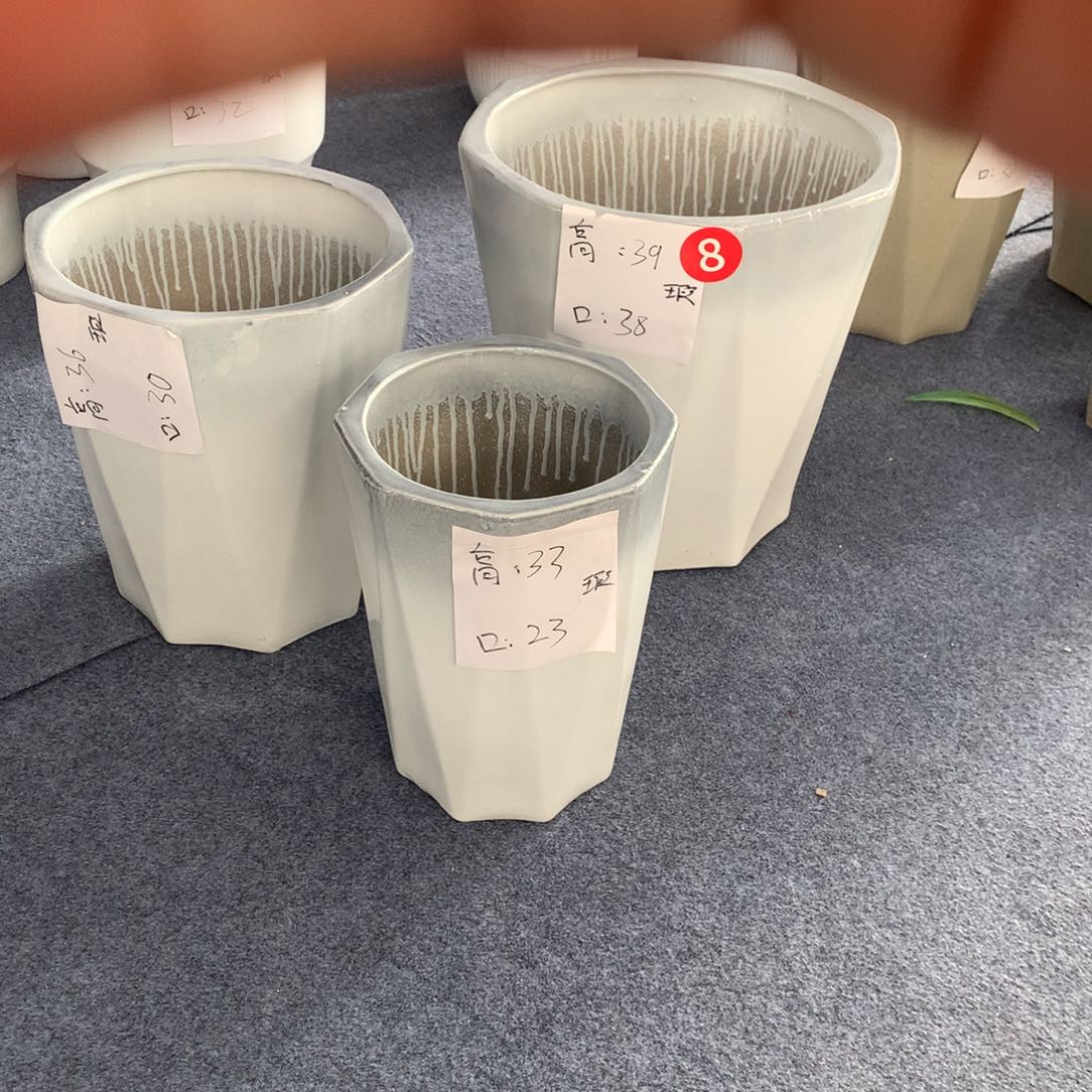 高温陶瓷花盆微瑕