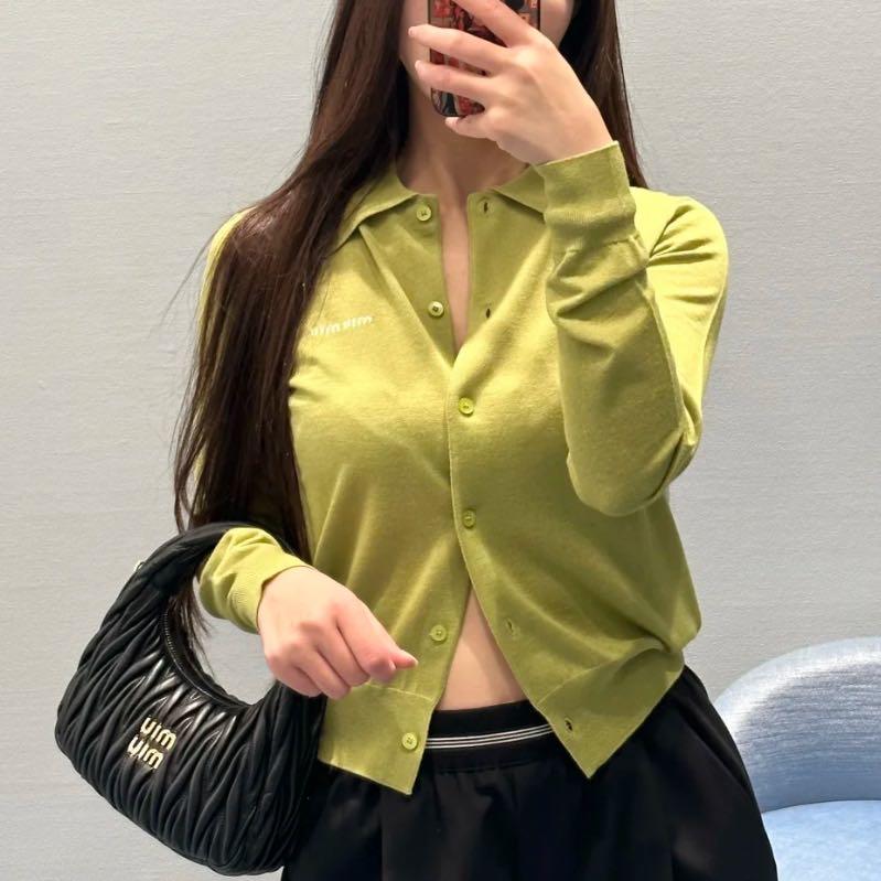 未使用 MIU MIU/缪缪 闲置/Miumiu/缪缪/针织上衣/40码/Xsp35792