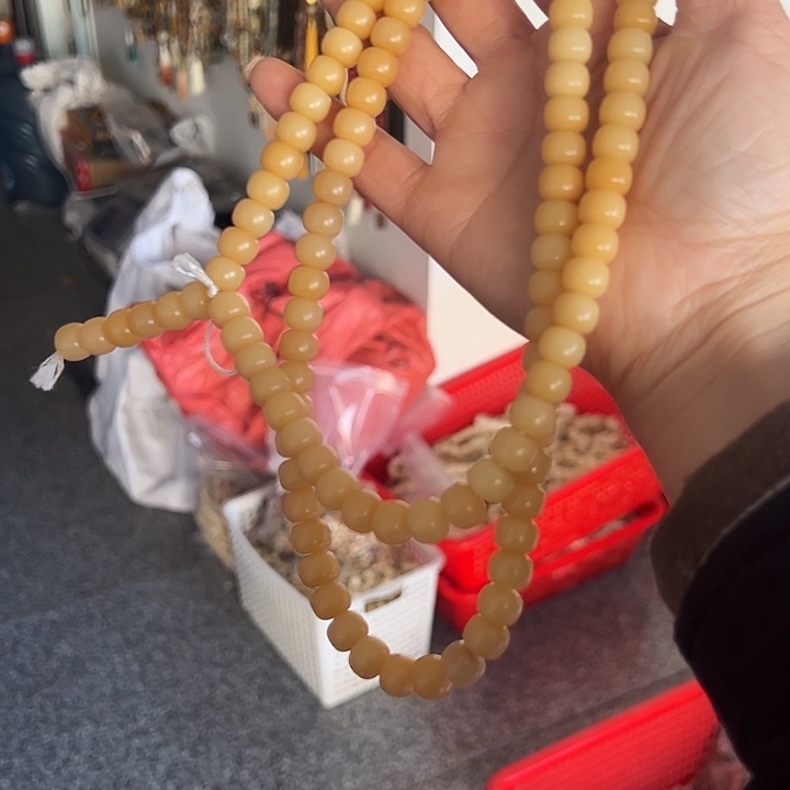 白玉菩提吊坠8×10