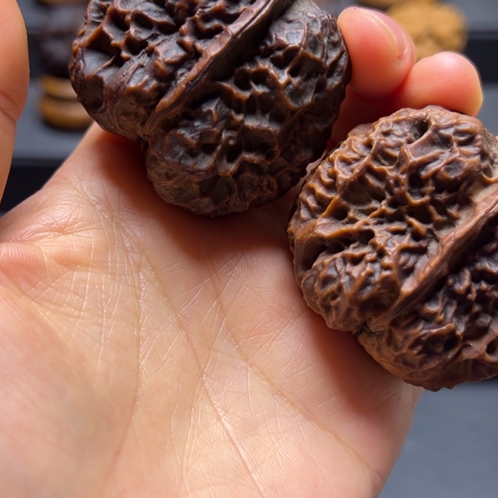 文玩核桃把件L白泽46