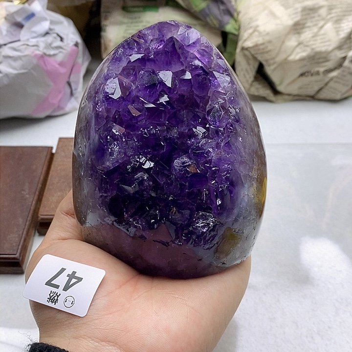 紫晶大型摆件（非配饰）未镶嵌