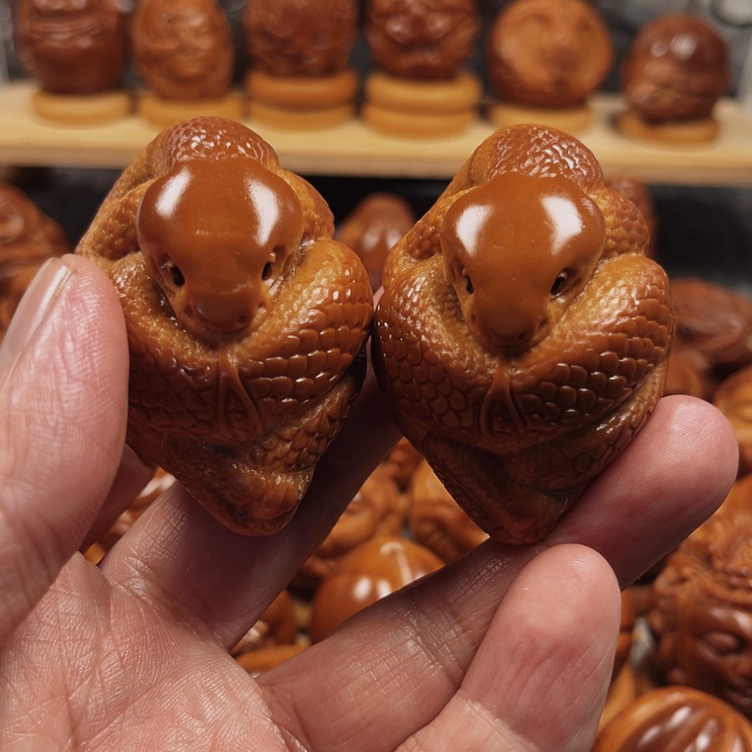 橄榄核手串/手链*️蛇