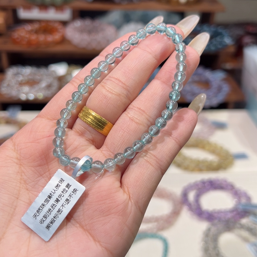 H***.蓝磷灰磷灰石未镶嵌天花板蓝磷灰5