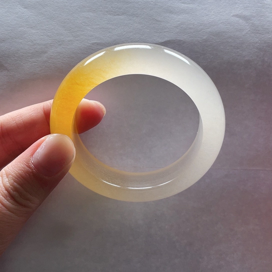 石英质玉手镯未镶嵌釉*九九52