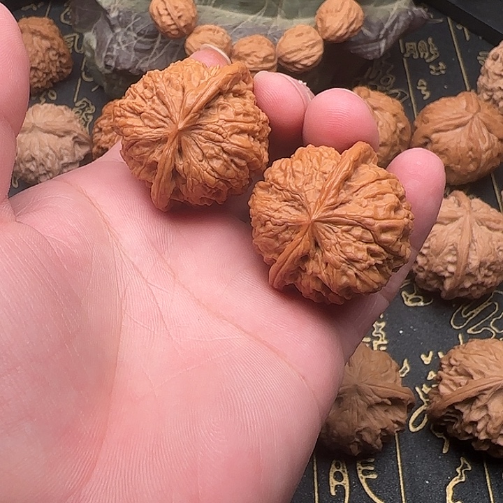 吊坠猴头核桃雨花石狮子头