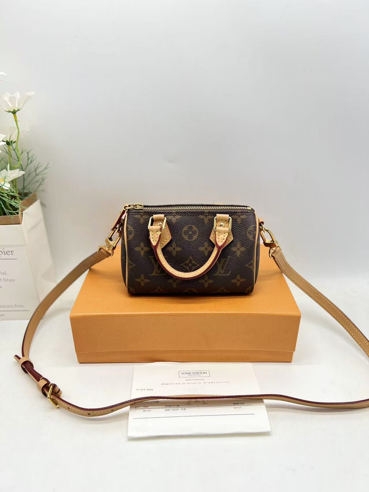 99新 LouisVuitton/路易威登 98新/新款speedy nano（LV妞妞）