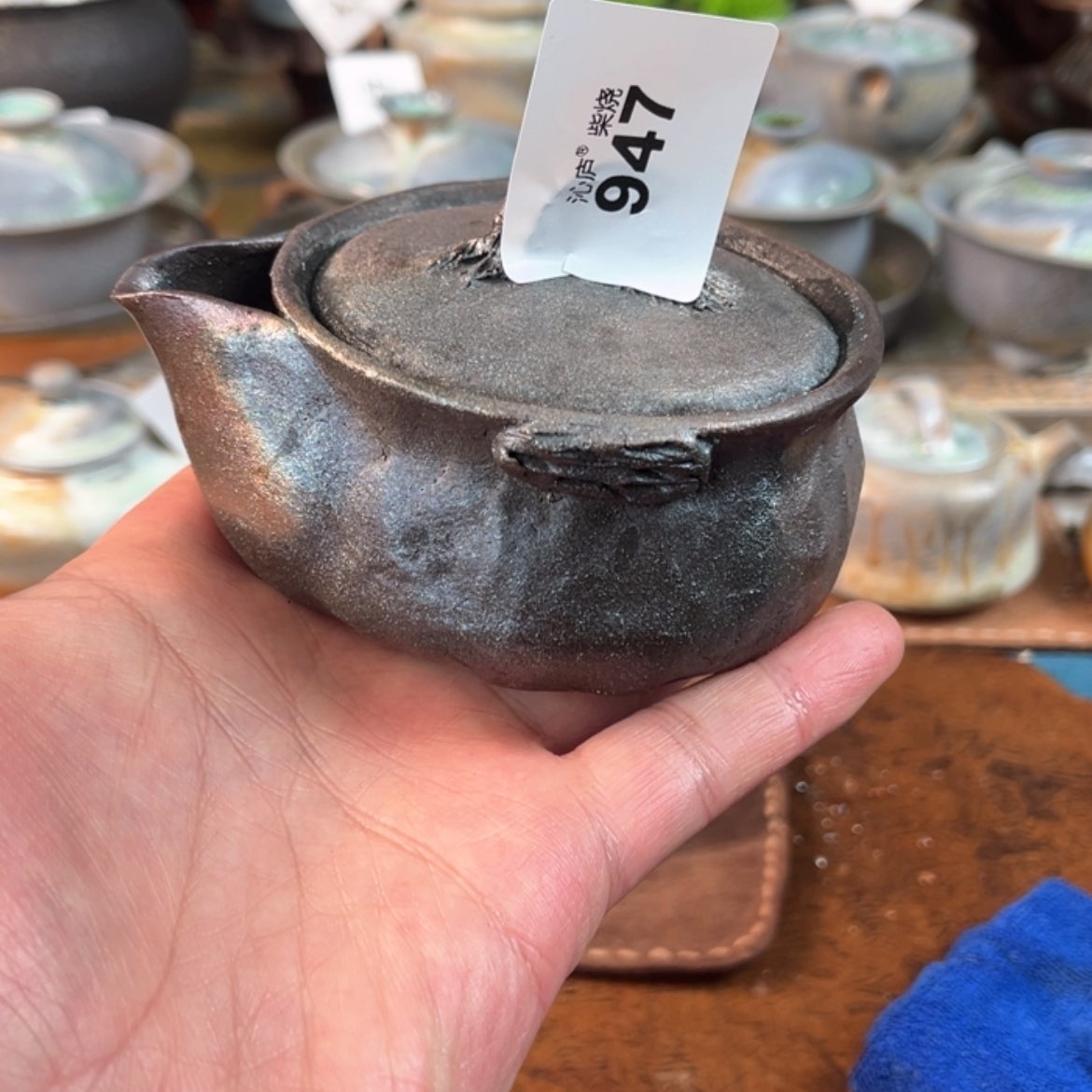 【闪购商品】沁庐柴窑古法柴烧手工茶具