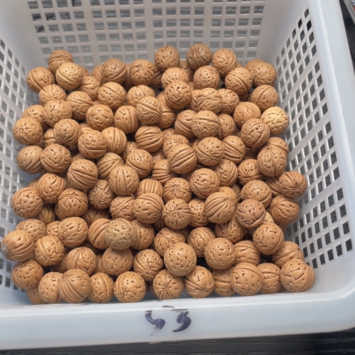 提***山核桃手串/手链小桃核散籽批发260