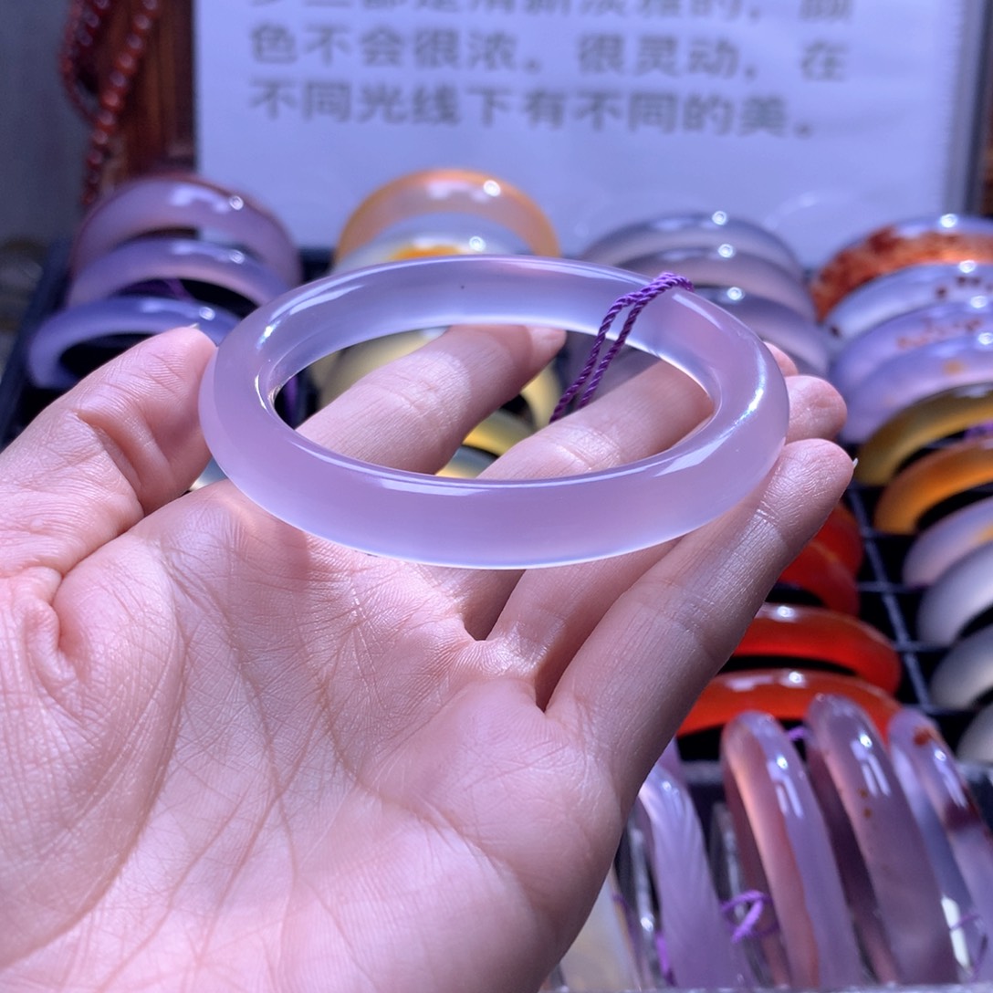 【闪购商品】玛瑙/玉髓手镯未镶嵌猕***?
