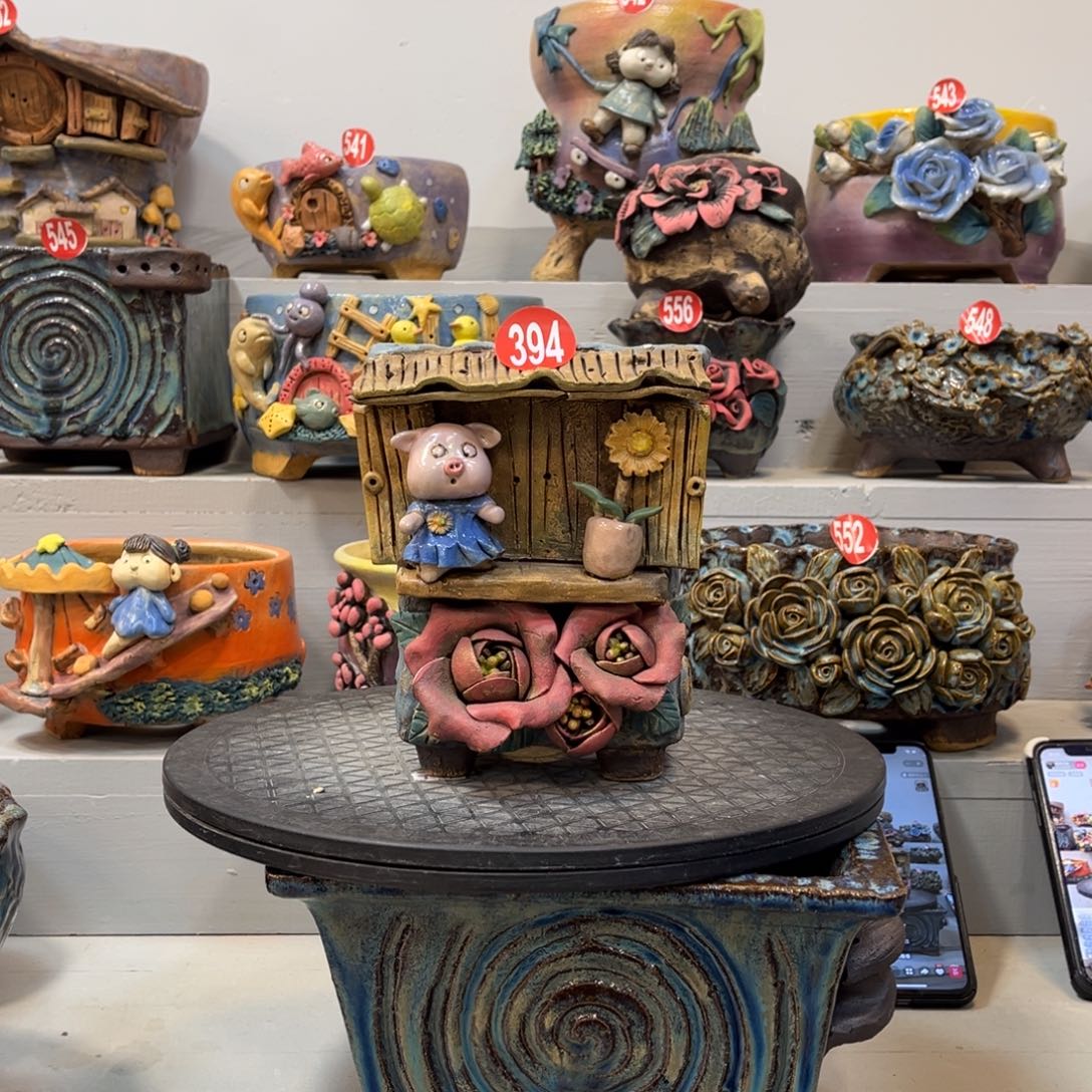 陶瓷福利394 陶然花盆