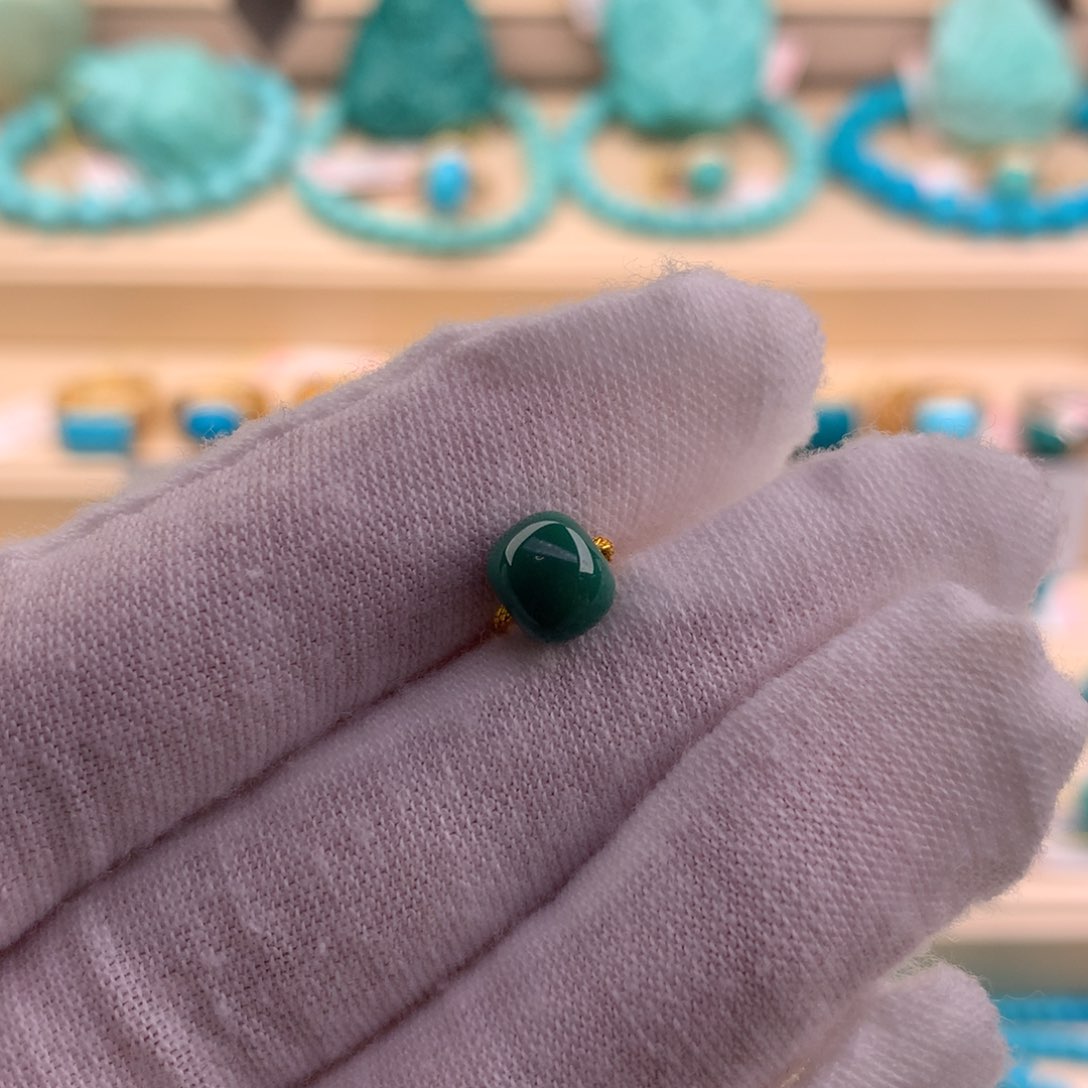 绿松石珠宝奇石未镶嵌7.2-6.1