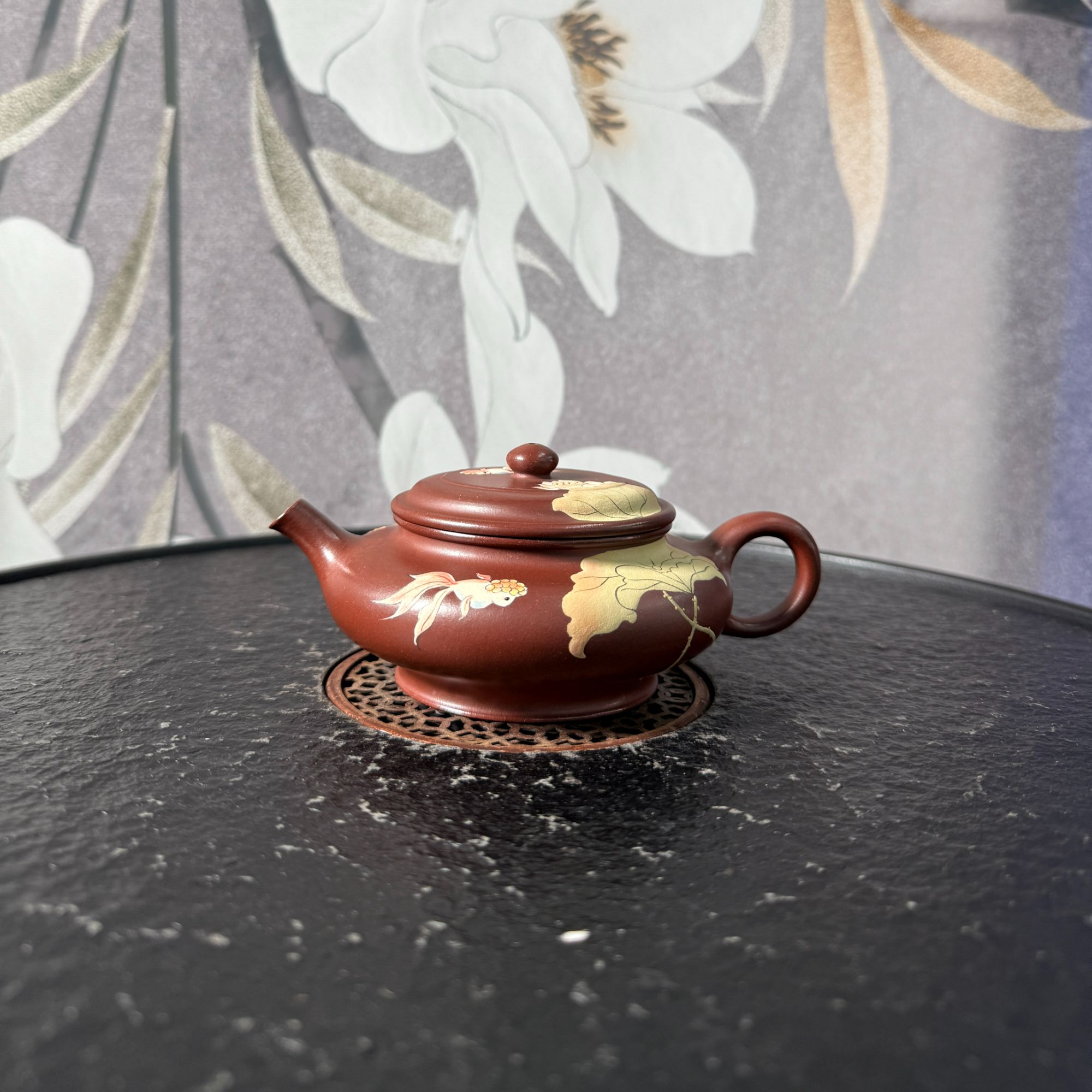 792号 hl 0520034721 虚扁 紫泥 175cc