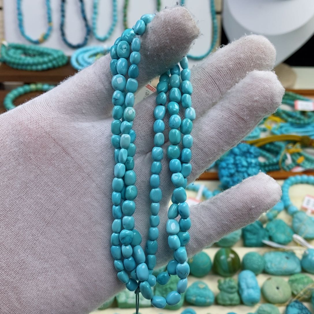 未镶嵌绿松石项链