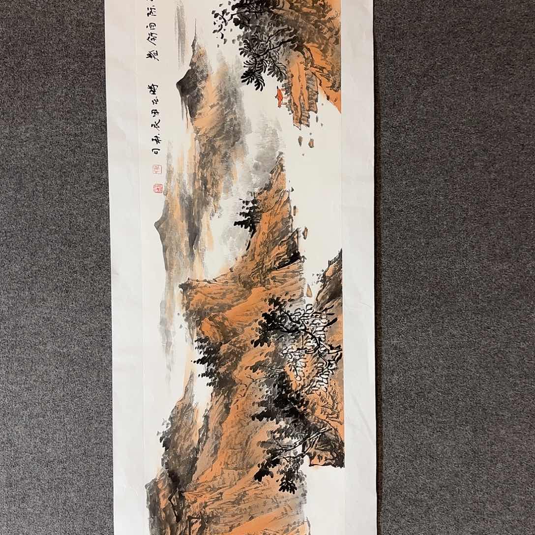 国画杜浩老师手绘作品