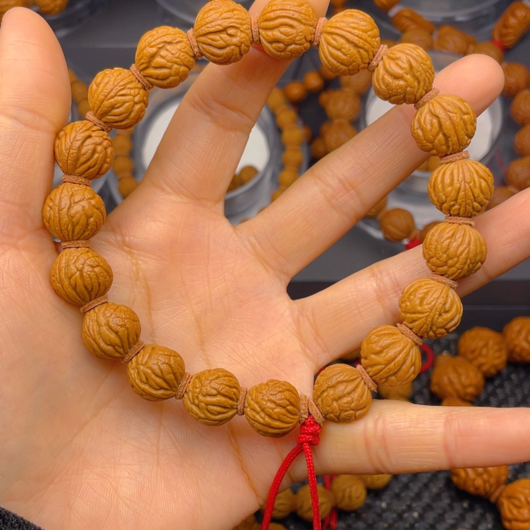 桃核吊坠1.4满天星