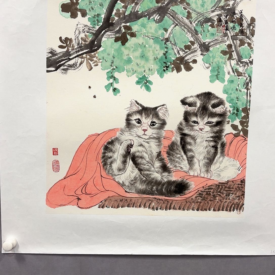 国画国画纯手绘作品请放心去藏