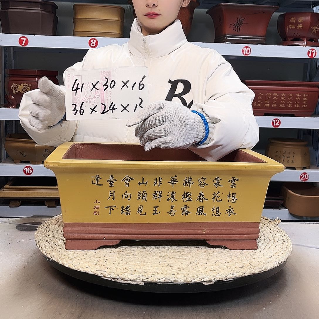 紫砂花盆紫砂花盆