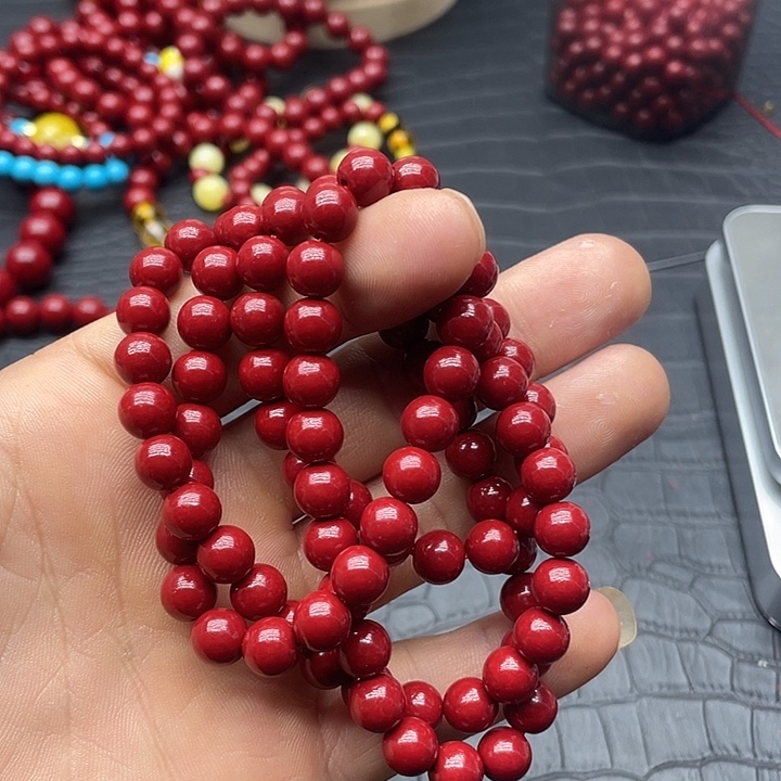 天然辰砂朱砂多圈