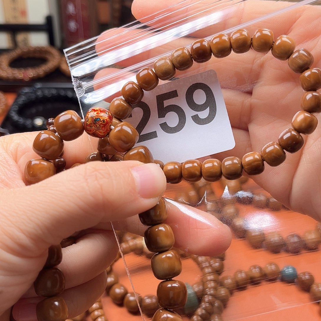 库克手串小**～8✖️7老型单圈➕1.0大漆一颗