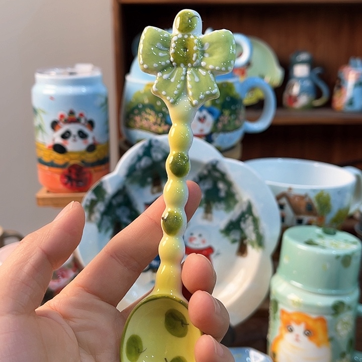 陶景德镇釉下手绘陶瓷 