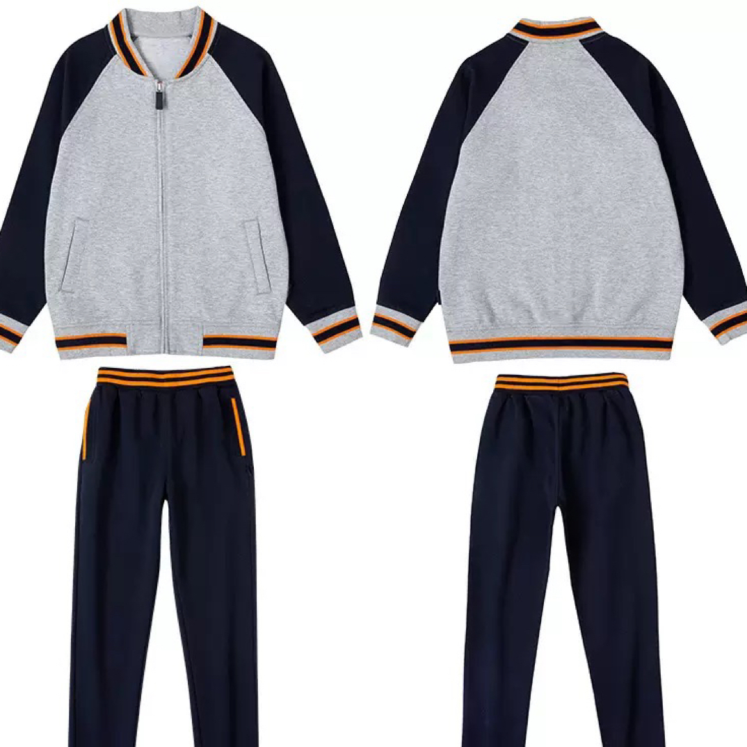 郑州市经开区蝶湖小学大学路二小春秋季同款校服运动套装