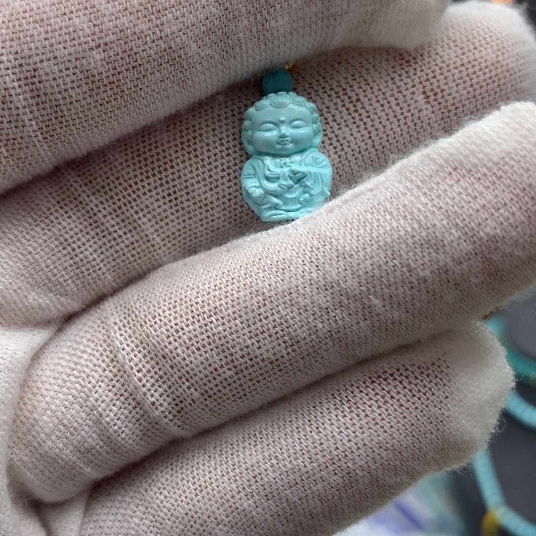 绿松石挂件未镶嵌