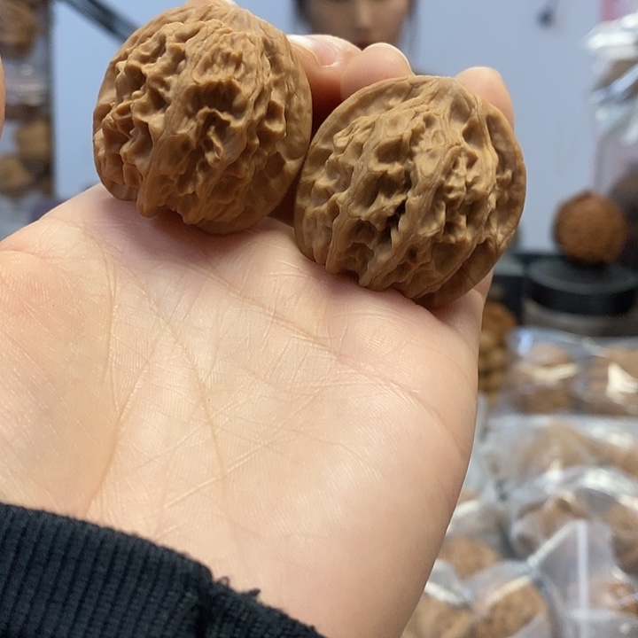 文玩核桃把件35天地油