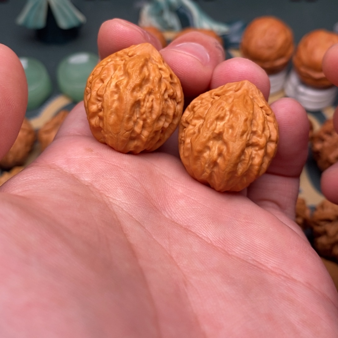 文玩核桃把件小粗筋